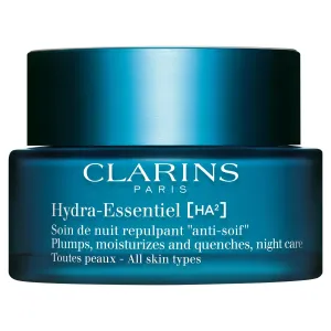 Clarins Crema notte idratante per tutti i tipi di pelle Hydra Essentiel (Plumps, Moisturizes and Quenches Night Cream) 50 ml