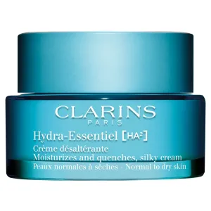 Clarins Crema viso idratante per pelle normale e secca Hydra Essentiel (Moisturizes and Quenches Silky Cream) 50 ml