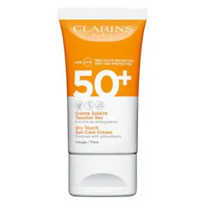 Clarins Crema viso opacizzante solare SPF 50+ (Dry Touch Sun Care Cream) 50 ml