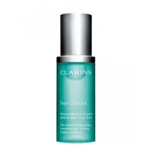 Clarins Siero viso levigante e illuminante per pori dilatati Pore Control (Pore Minimizing Serum) 30 ml
