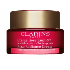 Clarins Crema giorno contro le rughe per tutti i tipi di pelle Super Restorative (Rose Radiance Cream) 50 ml