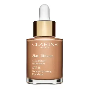 Clarins Skin Illusion Natural Hydrating Foundation fondotinta liquido con effetto idratante 112 Amber 30 ml