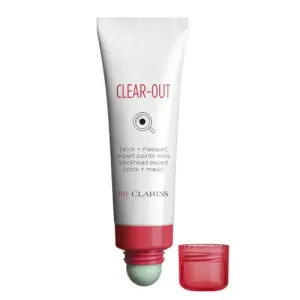 Clarins My Clarins CLEAR-OUT Blackhead Expert Stick + Mask maschera esfoliante per la pelle problematica 2 ml + 50 ml