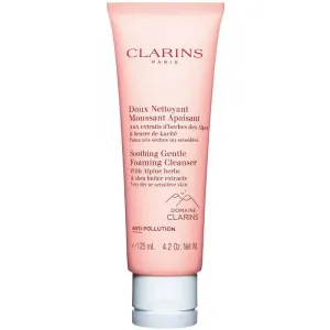 Clarins Schiuma detergente lenitiva delicata per pelli molto secche e sensibili (Soothing Gentle Foaming Cleanser) 125 ml