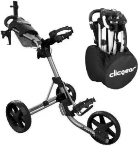 Clicgear Model 4.0 SET Matt Silver Trolley manuale golf