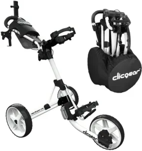 Clicgear Model 4.0 SET Matt White Trolley manuale golf