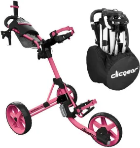 Clicgear Model 4.0 SET Soft Pink Trolley manuale golf