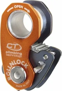 Climbing Technology RollNLock Ascender Orange/Anthracite Attrezzatura di sicurezza per arrampicata