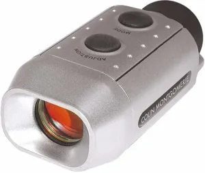 Colin Montgomerie Digital Golf Distance Finder Telemetro laser Silver