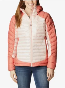 Apricot Ladies Quilted Winter Jacket with Hood Columbia Labyrinth - Women #1560879