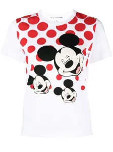 COMME DES GARCONS - T-shirt In Cotone Con Stampa Mickie Mouse #312224