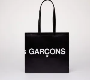 Comme des Garçons Huge Logo Tote Bag Black