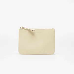 Comme des Garçons Wallet Classic Line Leather Wallet Off White