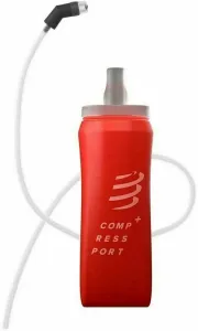 Compressport ErgoFlask 500ml + Tube Red 500 ml Bottiglia di corsa
