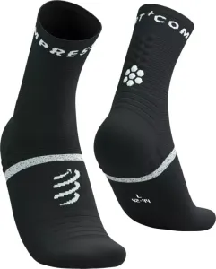 Compressport Pro Marathon Socks V2.0 Black/White T3 Calzini da corsa