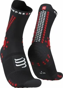 Compressport Pro Racing Socks v4.0 Trail Black/Red T2 Calzini da corsa