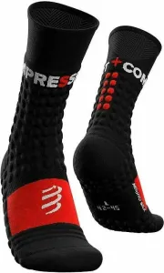 Compressport Pro Racing Socks Winter Run Black/Red T4 Calzini da corsa