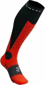 Compressport Ski Mountaineering Full Socks Black/Red T1