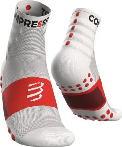 Compressport Training Socks 2-Pack White T2 Calzini da corsa