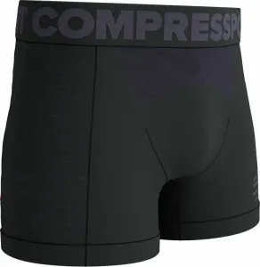 Compressport Seamless Boxer M Black/Grey S Intimo da corsa