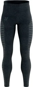 Compressport Winter Run Legging Black L Pantaloni / leggings da corsa