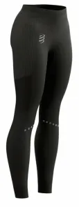 Compressport Winter Running Legging W Black M Pantaloni / leggings da corsa