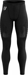 Compressport Winter Trail Under Control Full Tights Black XL Pantaloni / leggings da corsa
