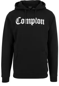 Compton Felpa con cappuccio Logo Black S