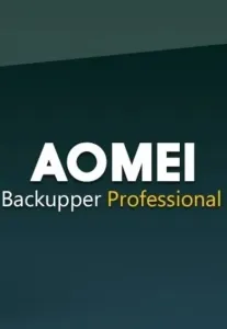AOMEI Backupper Professional + Free Lifetime Upgrades 1 Device Lifetime Key GLOBAL