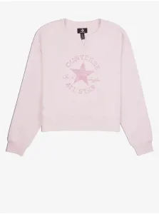 Light Pink Women's Sweatshirt Converse - Women #790736