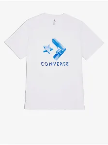 White Men's T-shirt Converse - Men #2265595