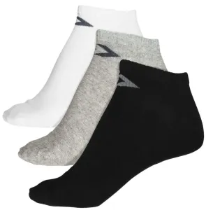 Converse 3 PACK - calzini corti da uomo Grey/Black/White 39-42