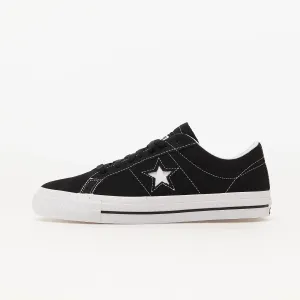 Converse Cons One Star Pro Suede Black/ Black/ White #1635895