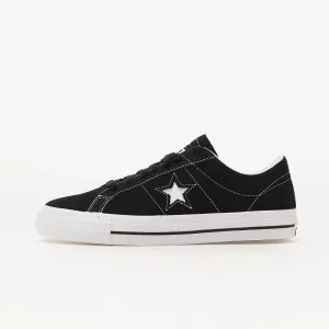 Converse Cons One Star Pro Suede Black/ Black/ White #2817794