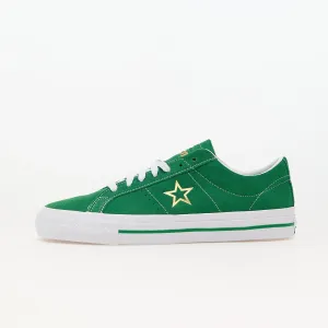 Converse One Star Pro Suede Green/ White/ Gold #3120984