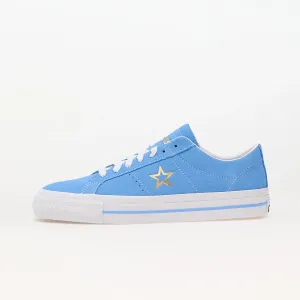 Converse One Star Pro Suede Lt Blue/ White/ Gold #3121011