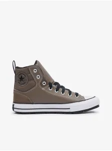 Dark Brown Converse All Star Berkshire Ankle Sneakers - Men's #2823075