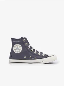 Grey Women's Ankle Sneakers Converse Chuck Taylor All Star - Women #2822974