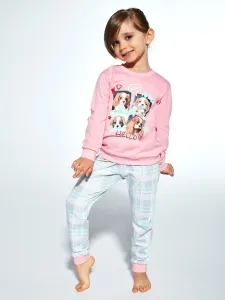 Pyjamas Cornette Kids Girl 594/167 My Doggy length/r 86-128 pink