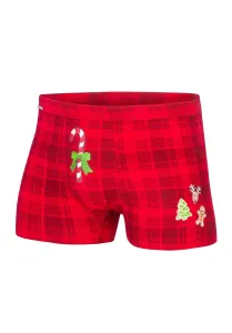Boxers Candy Cane 017/42 Merry Christmas Red #1315324