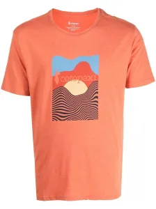 COTOPAXI - T-shirt In Cotone Organico Con Stampa #1673220