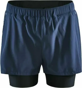 Craft ADV Essence 2v1 Shorts Navy Blue S Pantaloncini da corsa