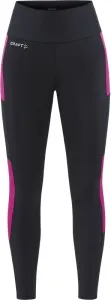 Craft ADV Essence 2 Women's Tights Black/Roxo XS Pantaloni / leggings da corsa