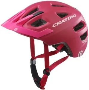Cratoni Maxster Pro Pink/Rose Matt 51-56-S-M Casco da ciclismo per bambini
