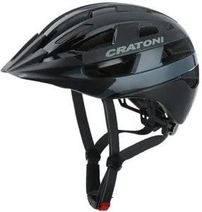 Cratoni Velo-X Black Glossy S/M Casco da ciclismo