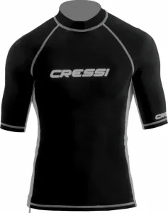 Cressi Rash Guard Man Short Sleeve Camicia Black M