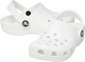 Crocs Kids' Classic Clog T White 19-20