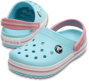 Crocs Kids' Crocband Clog Ice Blue/White 22-23 #1391195