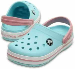 Crocs Kids' Crocband Clog Ice Blue/White 36-37