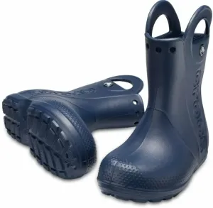 Crocs Kids' Handle It Rain Boot Navy 30-31